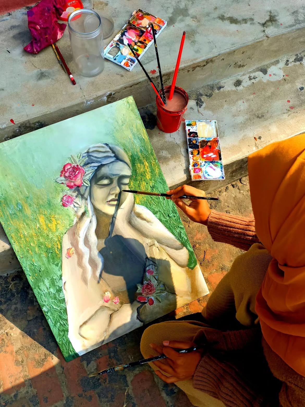 Painting detail